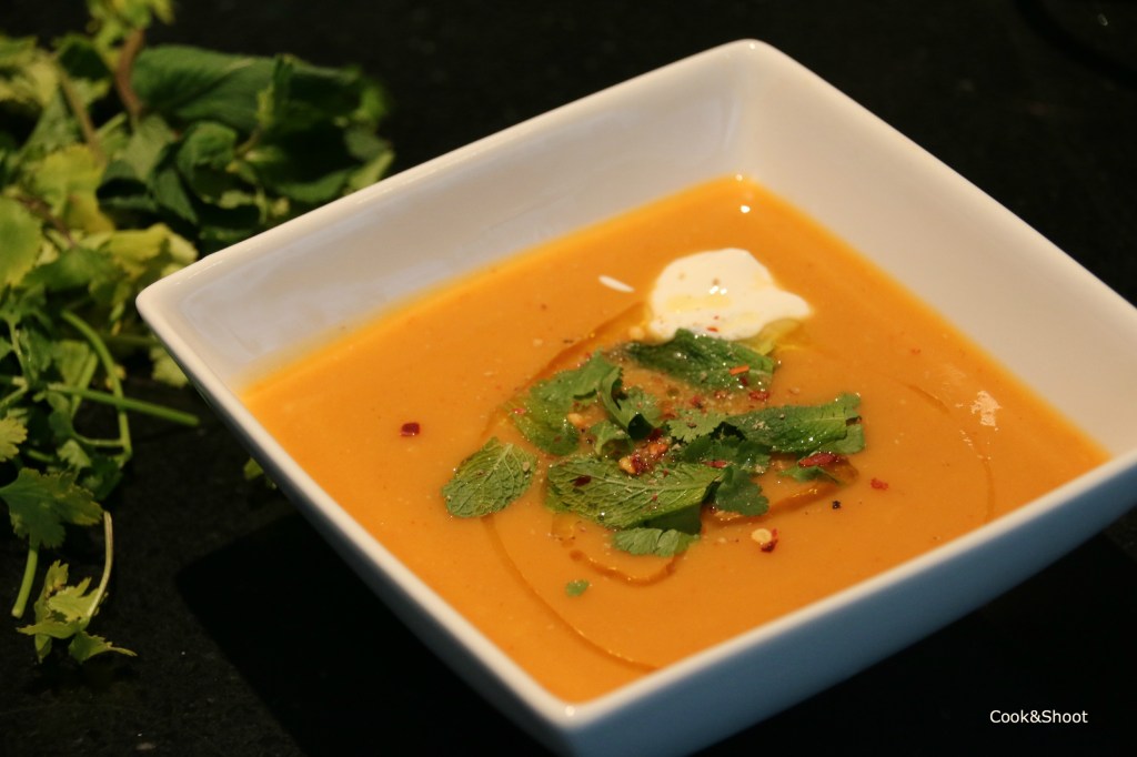 Soupe lentille et panais